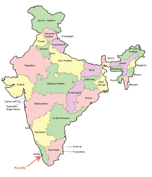 Figure1: Kochi in India